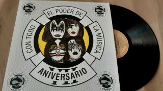 Kiss - Rock And Roll Over - Lp Mexico Promo Radio Unique Cover Ps - Casablanca