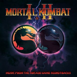 Mortal Kombat I & Ii Game Soundtracks Vinyl Lp Split Red Clear New/sealed