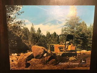 John Deere Jd450 - C Construction Crawler Dozer Sales Brochure