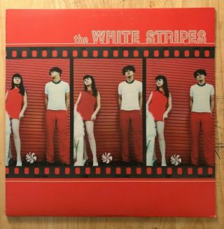 The White Stripes S/t Vinyl Lp Sympathy For The Record Industry Reprint 2001