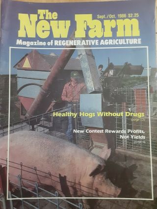 The Farm Magazines 1980s Regenerative Agriculture Farming Rare Vintage Issue
