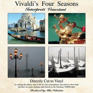 Vivaldi - The 4 Seasons - Direct Cut Vinyl - Chasing The Dragon - 180g Vinyl