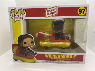 Funko Pop Rides Oscar Mayer Wienermobile 97 Hot Dog Car