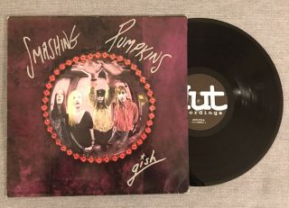 Smashing Pumpkins - Gish Lp 1991 Uk Hut Recordings Hutlpx2 Lp Vg Vinyl