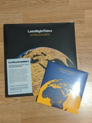 Late Night Tales - Khruangbin Ltd White Vinyl 802/1000,  Orange 7” 903/3000
