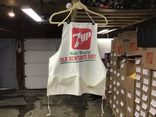 7 - Up Apron,  Old Newsboys Day,  Pre Owned