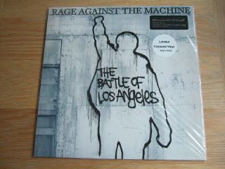 Rage Against The Machine - The Battle Of Los Angeles Rare Numbered Blue Vinyl.