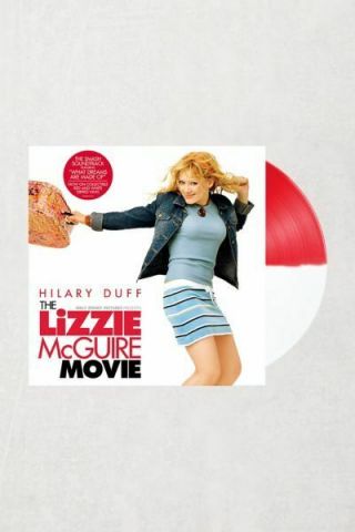 Hilary Duff ‎– The Lizzie Mcguire Movie Red & White Split Vinyl Lp