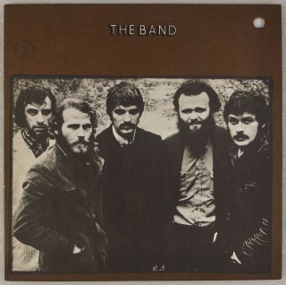 The Band: Self Titled (brown Album) Us Capitol ’69 Lp Nm Vinyl Rock Levon Helm