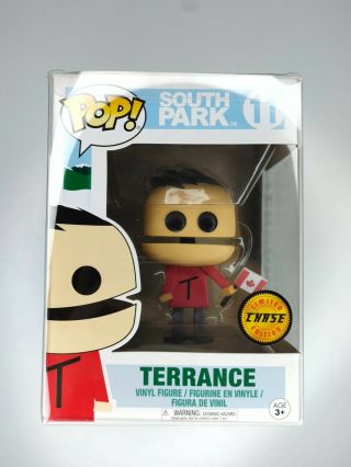 Terrance 11 South Park Limited Edition Chase Funko Pop W/ Pp