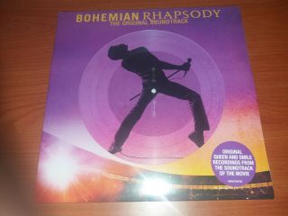 Queen Bohemian Rhapsody Soundtrack 2lp Picture Vinyl Rsd 2019 Exclusive