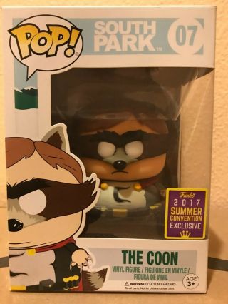 Funko Pop South Park The Coon 07 2017 Summer Convention Exclusive