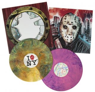 Friday The 13th Part Viii: Jason Takes Manhattan Soundtrack 2lp Waxwork Color