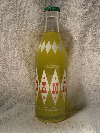 Full 7oz Dana Lemon - Lime Soda Acl Soda Bottle Coca - Cola Cincinnati,  Ohio