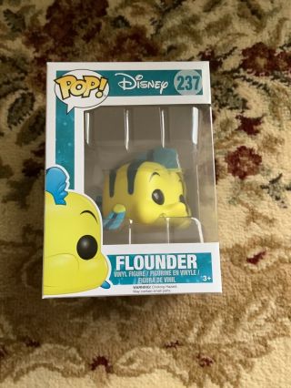 Funko Pop Flounder Disney The Little Mermaid Vaulted 237