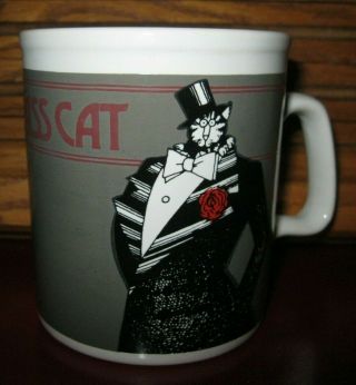 Kliban High Class Cat Cup Mug Art Staffordshire Pottery England