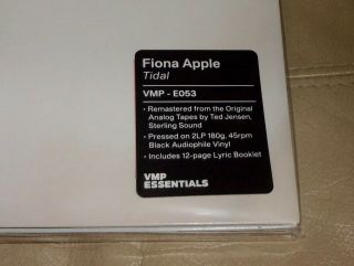 Tidal by Fiona Apple (Vinyl LP) 2