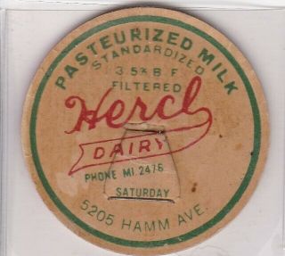 Hercl Dairy Milk Cap - Cleveland,  Ohio