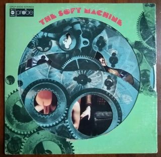 Soft Machine S/t Lp Vinyl First Press Uncensored Cover Probe Cplp 4500 Ex/vg,