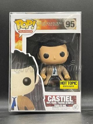 Funko Pop Television Supernatural Castiel With Wings 95,  With Protector