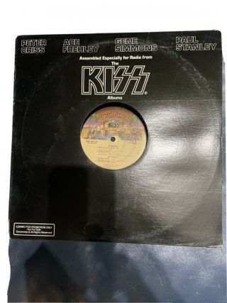 Kiss Assembled For Radio Solo Album Promo Vinyl Lp Casablanca 1978 Rare Htf