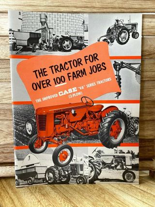 Printing - Case Va Tractor Series Sales & Promotional Brochure