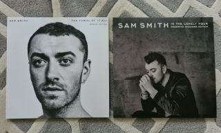 Sam Smith - The Thrill Of It All - 2 X 12 " White Vinyl & In The Loxley Hr Deluxe
