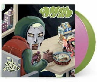 Mf Doom Mm Food Green And Pink Coloured Vinyl Lp Record