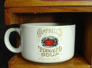 Set Of 4 Campbells Historical Labels Collectors Set Soup Bowls With Rack 2