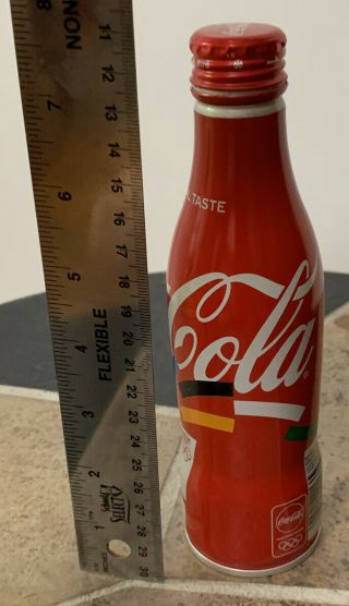 Coca Cola 2020 Tokyo Olympics Torch Relay Design Slim Bottle - 2 Empty Bottles 3