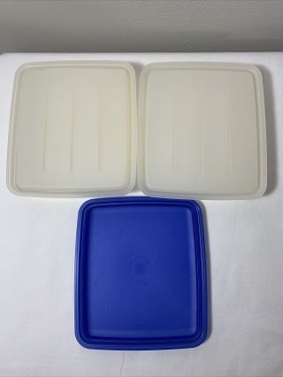 Tupperware Hot Dog Keeper Dog House 2 Tray Blue Lid Lunch Meat 3