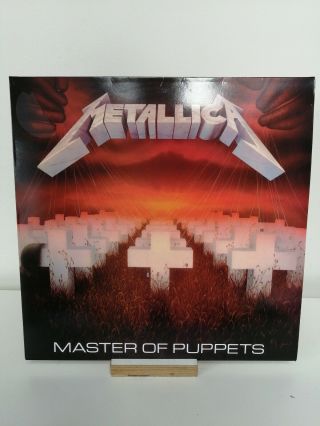 Metallica: Master Of Puppets 1986 Vinyl Lp Music For Nations (mfn60) - Ex Cond