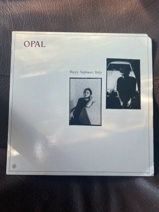 Opal Happy Nightmare Baby Lp Og Pressing Sst Records 1987