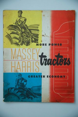 Massey Harris More Power Greater Economy Tractor Buyer 