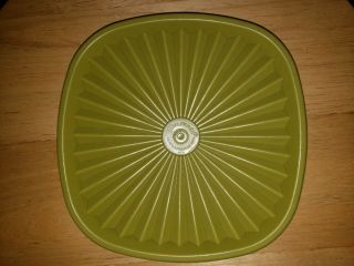 Tupperware Green Servalier Bowl Replacement 6 1/4 Inch Lid 841 - 2,  841 - 1