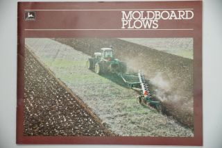John Deere Moldboard Plow Brochure Ag Farming 4200 8350 8450 4600 1250 35 3600