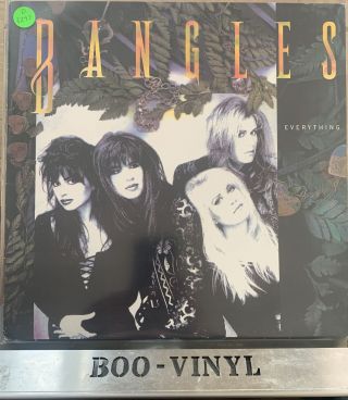 Demo / Promo The Bangles - Everything - Vinyl Lp 1988 Cbs 4629791 Inc Poster Ex