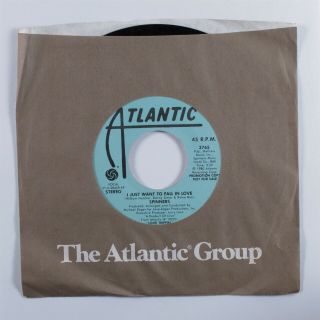 Modern Soul 45 Spinners I Just Want To Fall In Love Atlantic Vg,  Promo Hear