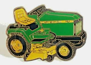 Vtg 80s John Deere Hat/lapel Pin Enamel/cloisonne Riding Lawn Mower Tractor Yard