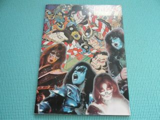 Kiss 1977 Japan Udo Rockupation Tour Book Programme Japan Program