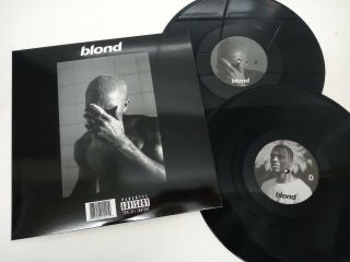 FRANK OCEAN blond - dbl vinyl lp record,  Rare channel orange nostalgia ld 3