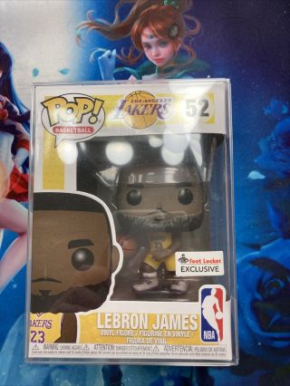 Funko Pop Lebron James Lakers Footlocker Exclusive.  In Hand