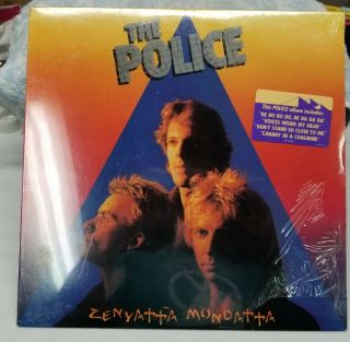 Vintage 1980 The Police " Zenyatta Mondatta " Promo Lp - A&m Records,