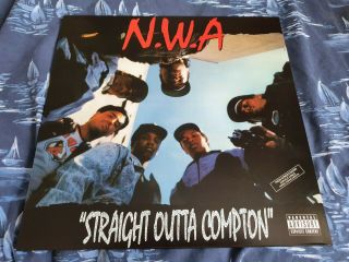 Nwa Straight Outta Compton Vinyl.  Dr Dre,  Ice Cube