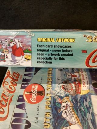 1996 Box Coca Cola Polar Bears Collector Cards South Pole Vacation Chase 2