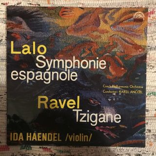 Ida Haendel Violine - Ravel Tzigane Lalo Symphonie Espagnole - Karel Ancerl