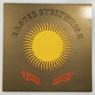 13th Floor Elevators: Easter Everywhere Lp Radar/wea 1979 Reissue Uk Import M -