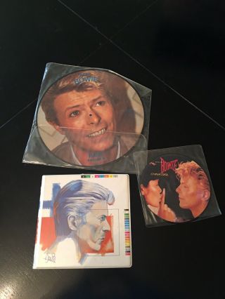 David Bowie Picture Disc Set Of 12 Never Played