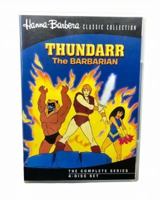 Thundarr The Barbarian Dvd The Complete Series 4 Disc Set Full Screen A - 1074