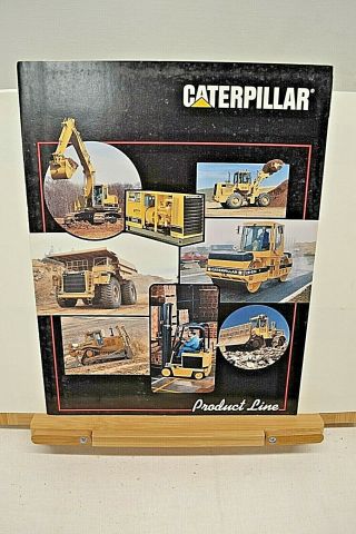 1989 Caterpillar Full Product Line Sales Brochure